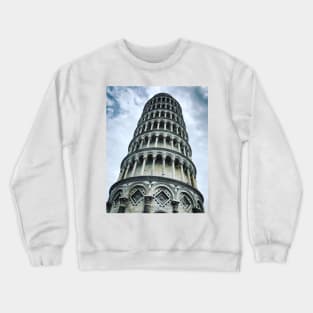 Leaning Tower of Pisa Crewneck Sweatshirt